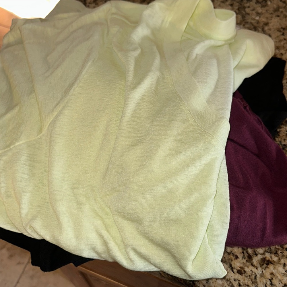 Athena active vneck Tshirts lot of 3 size 3x